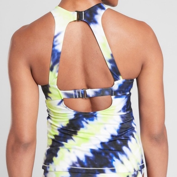 athleta tie dye tankini